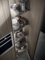 conception de cuisine sur mesure avec colonne de rangement Libourne